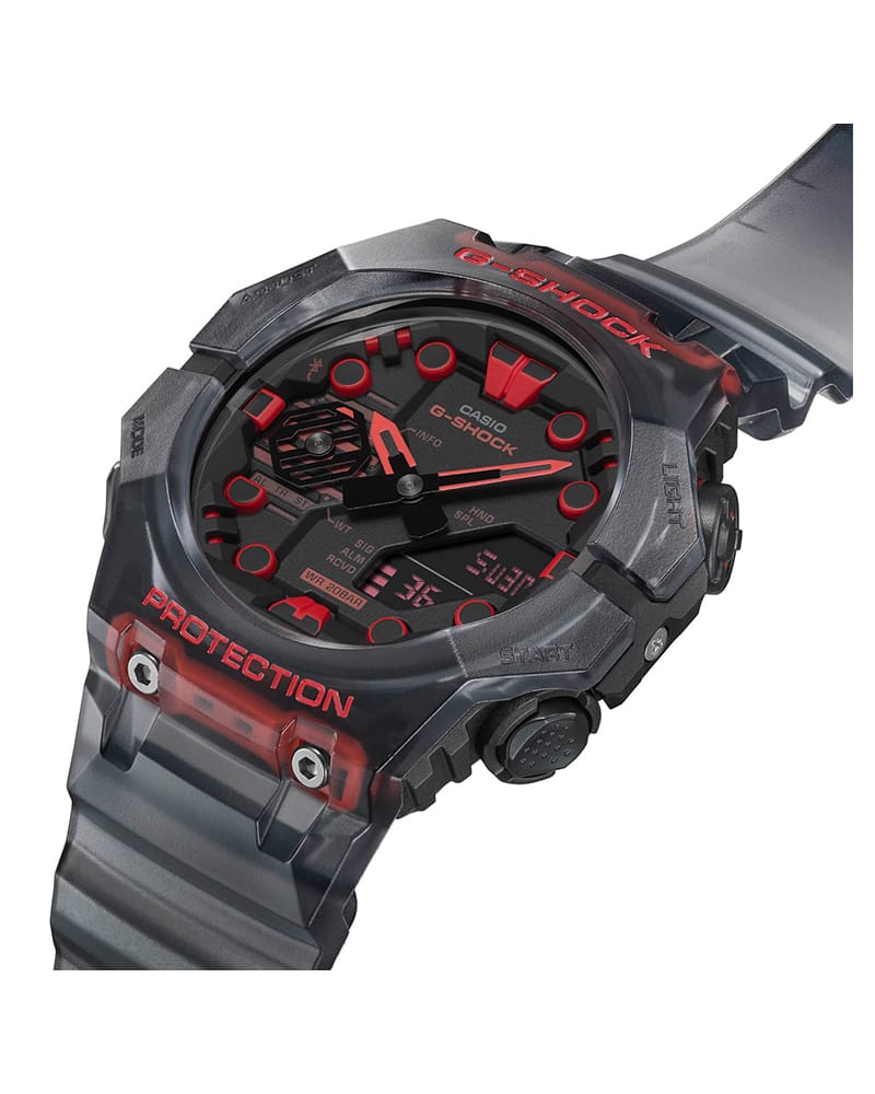 G-shock red with bluetooth